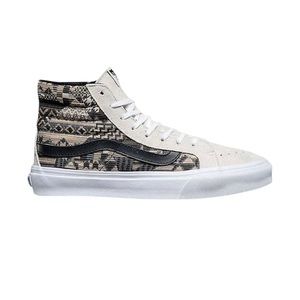 Vans Sk8-Hi Slim 'Italian Weave - Aztec | US Men 7.5/Women 9